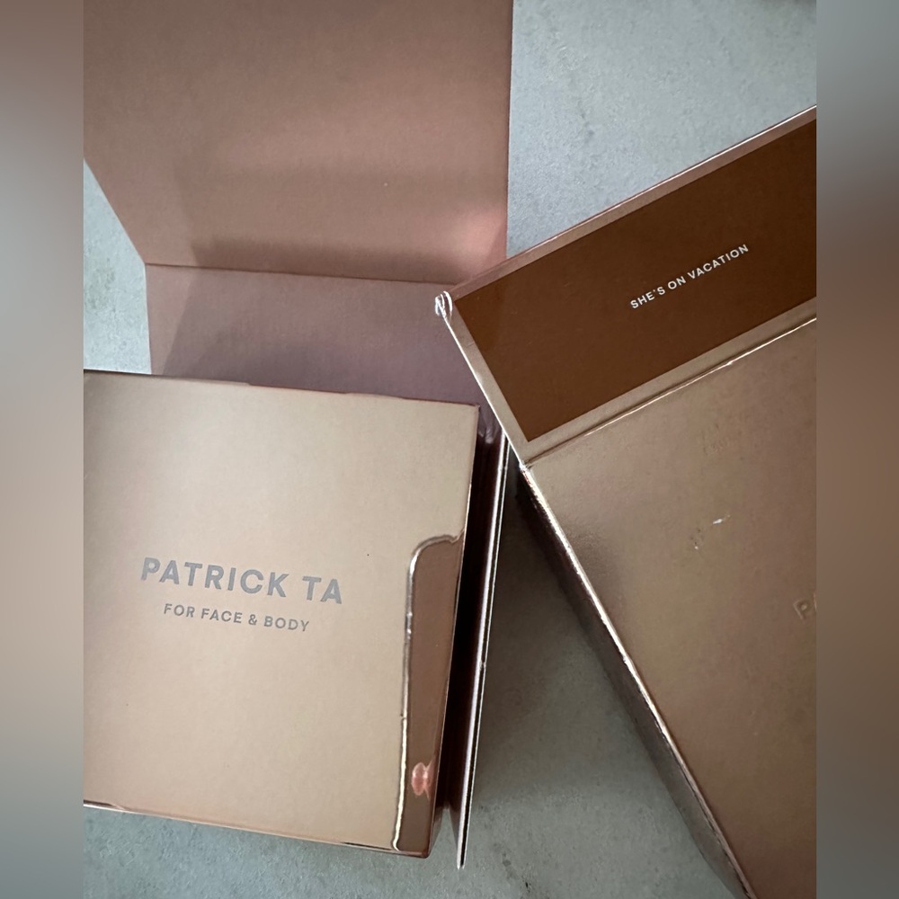 SEALED-Patrick Ta She's On Vacation All-Over Glow Balm